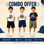3 pcs combo - Boy's Cargo Shorts