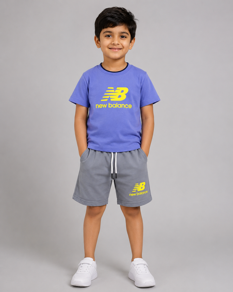 Trendy Boys 2 Pcs set | Royal Blue