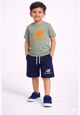 Trendy Boys 2 Pcs set | Light Green