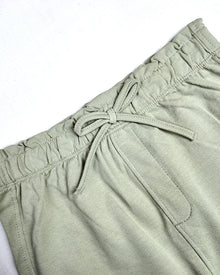 French Terry Girls Shorts |  Light Sage