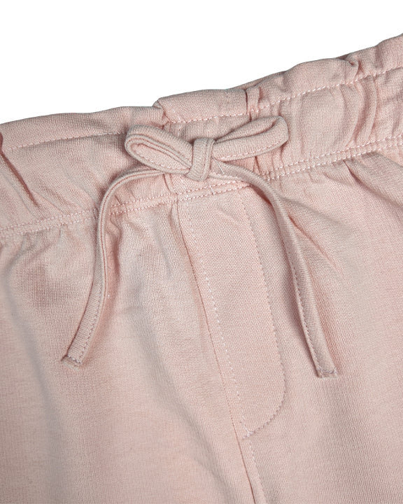 French Terry Girls Shorts |  Peach Pink
