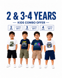 (02 Years & 3-4Years) kids Combo Offer!!