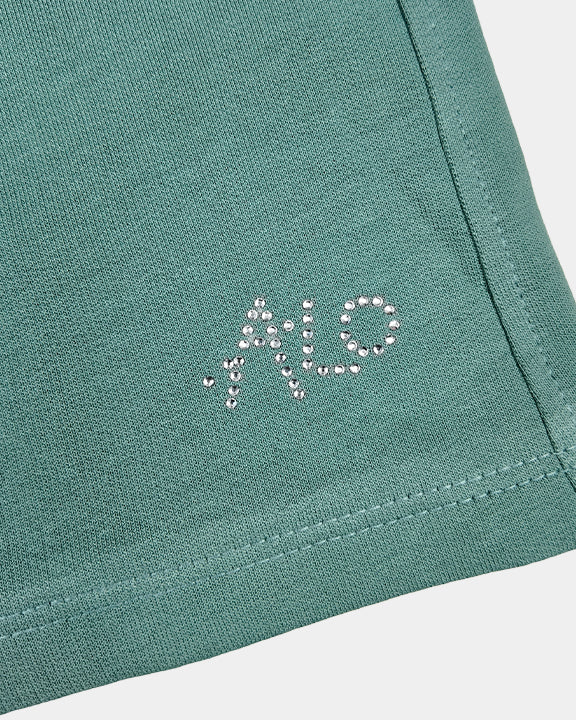 French Terry Girls Shorts |  Mint Green