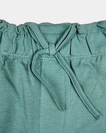 French Terry Girls Shorts |  Mint Green