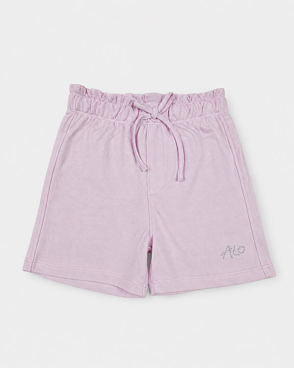 French Terry Girls Shorts |  Baby Pink