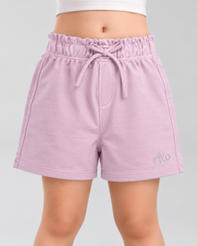 French Terry Girls Shorts |  Baby Pink