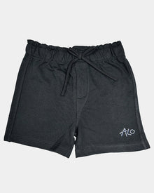 French Terry Girls Shorts | Black