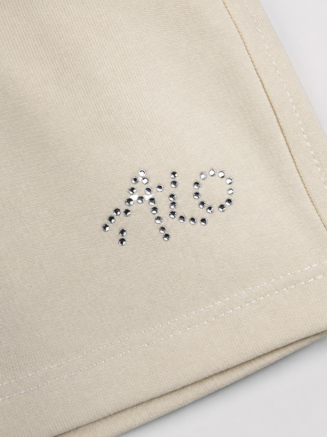 French Terry Girls Shorts | Cream