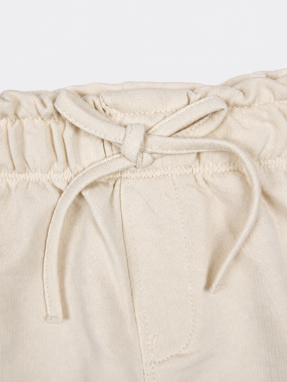 French Terry Girls Shorts | Cream