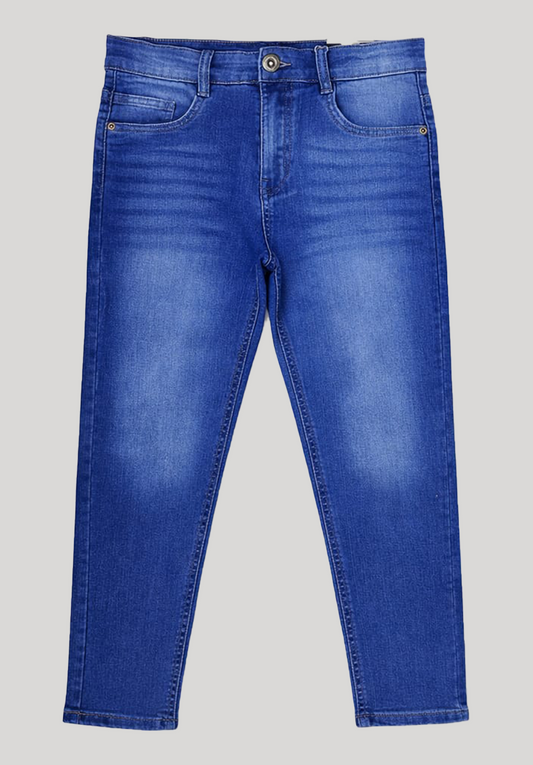 Boys Slim Regular Fit | Indigo Blue