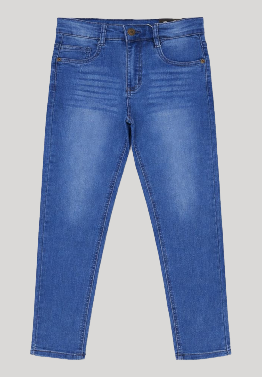 Boys Slim Regular Fit | Mid Blue