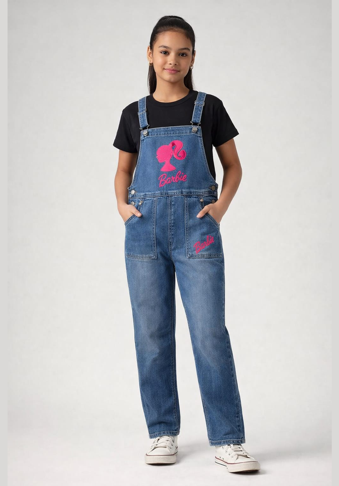 Breathable & Skin Friendly Stylish Ramper Set | Mid Blue