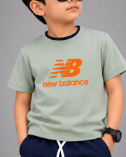 Trendy Boys 2 Pcs set | Light Green
