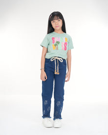 ZD Stoned Denim Baggy | Indigo Blue | Free T-Shirt