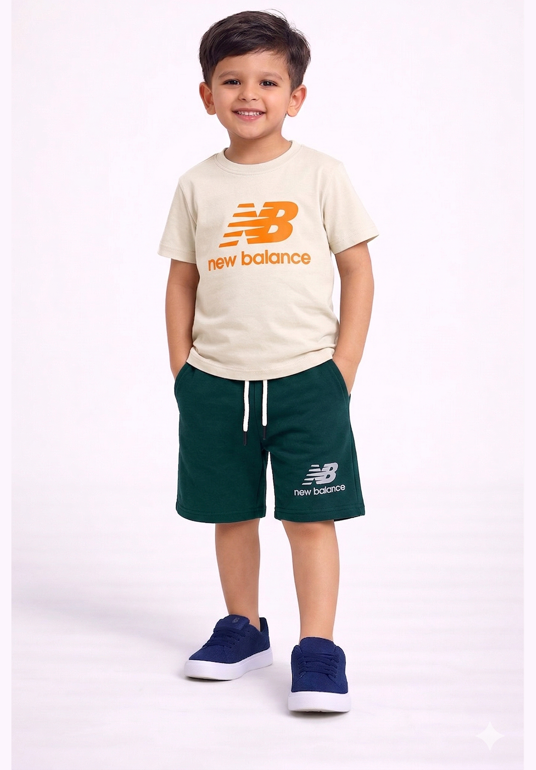 Trendy Boys 2 Pcs set | Light Green