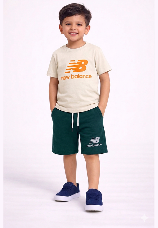 Trendy Boys 2 Pcs set | Beige