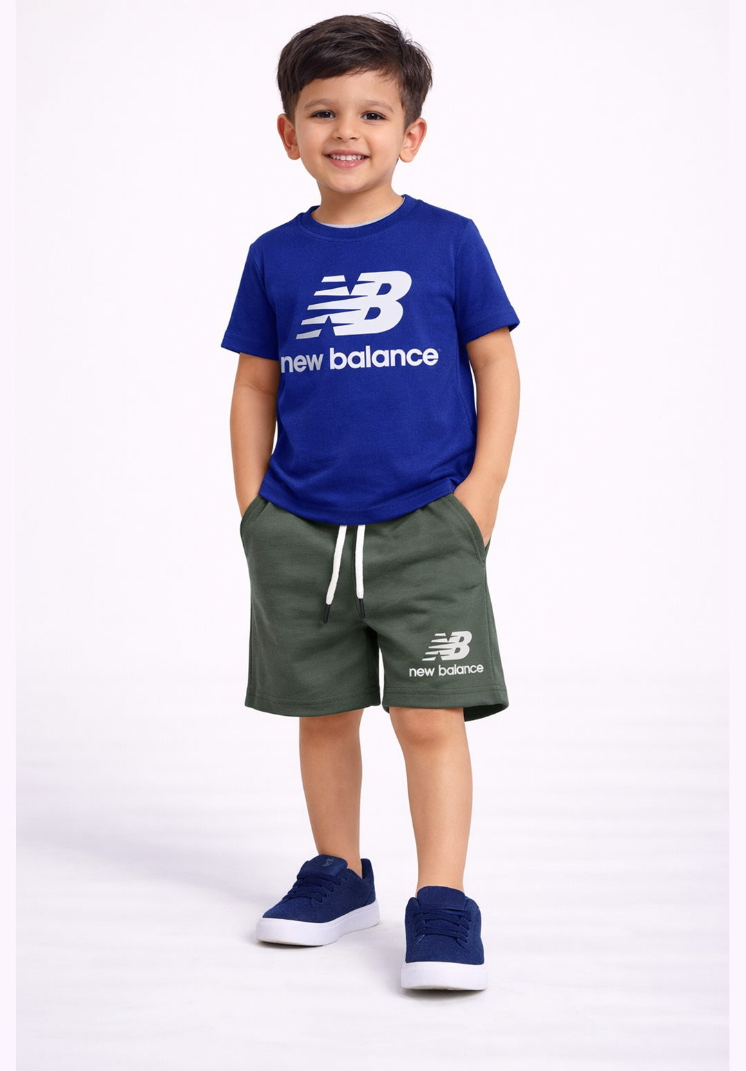Trendy Boys 2 Pcs set | Royal Blue
