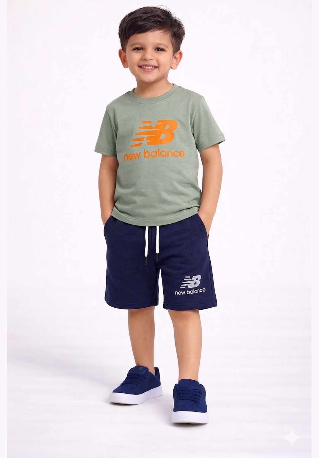 Trendy Boys 2 Pcs set | Light Green Main image