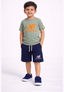 Trendy Boys 2 Pcs set | Light Green