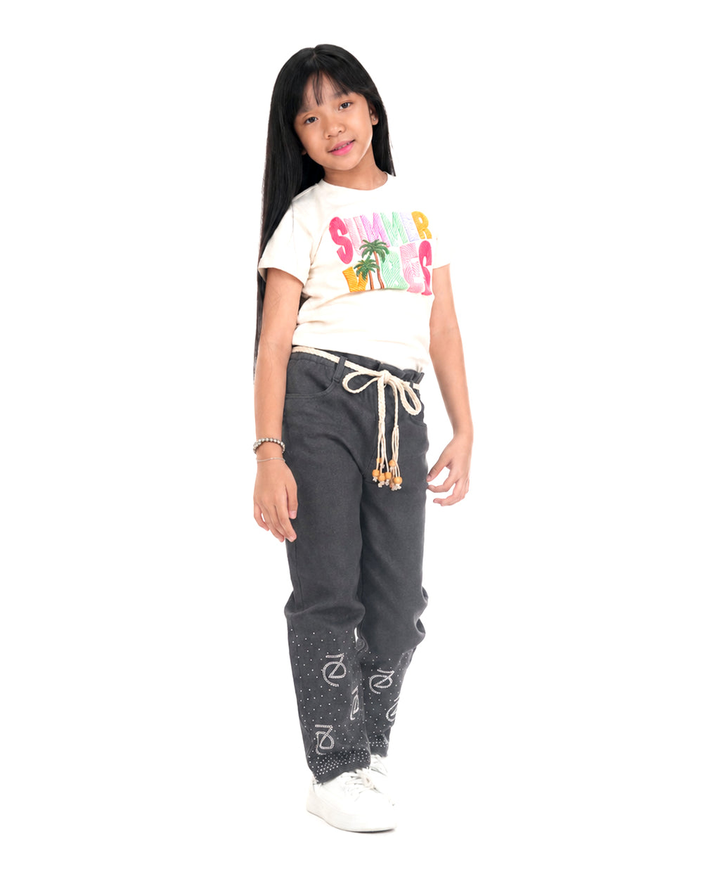 ZD Stoned Denim Pant | Charcoal Grey