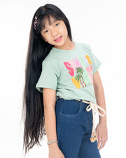 ZD Stoned Denim IndigoBlue and SagaGreen Set