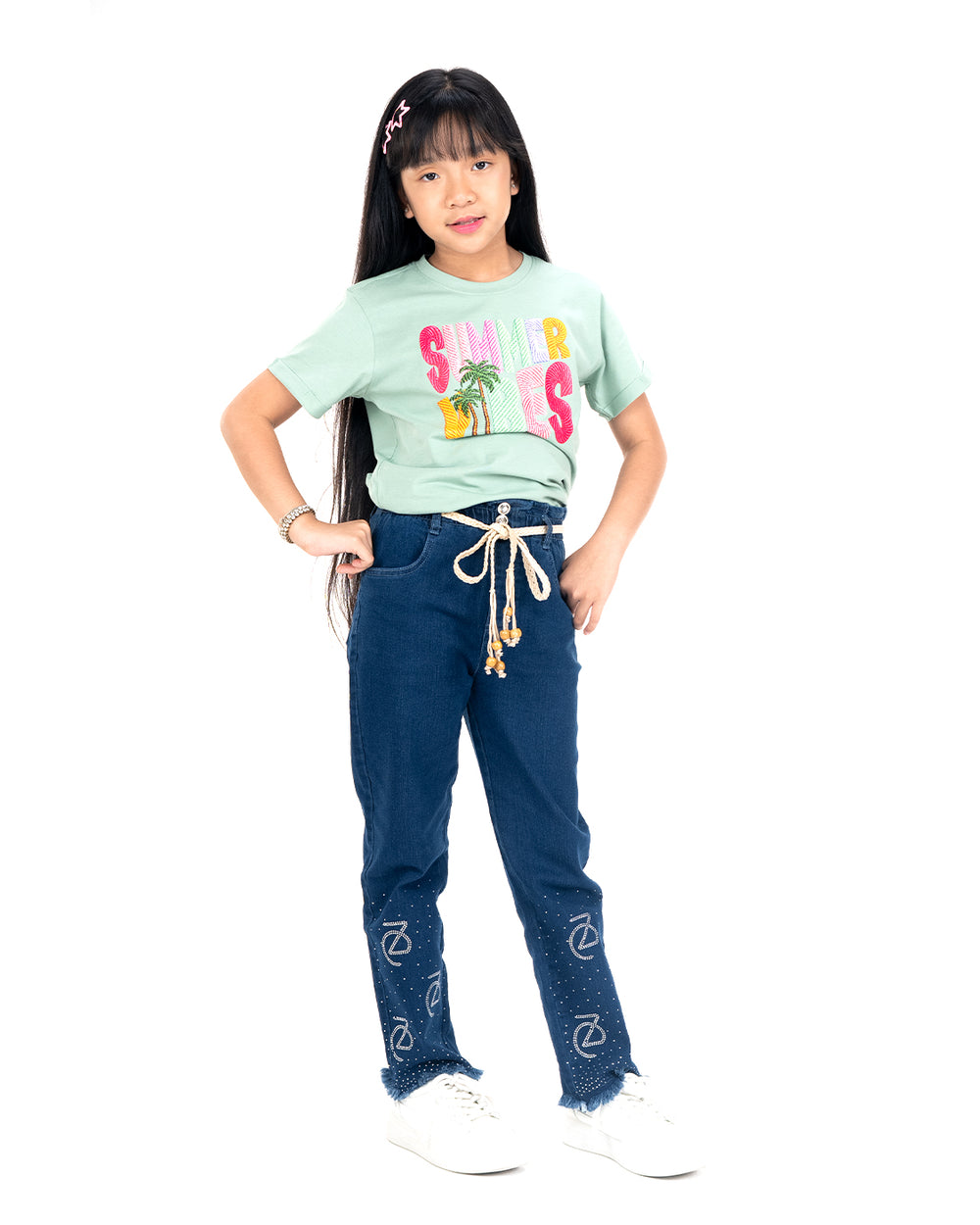 ZD Stoned Denim Baggy Pant | Indigo Blue
