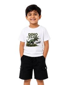Dino Hunter (Boy's Cargo Shorts)