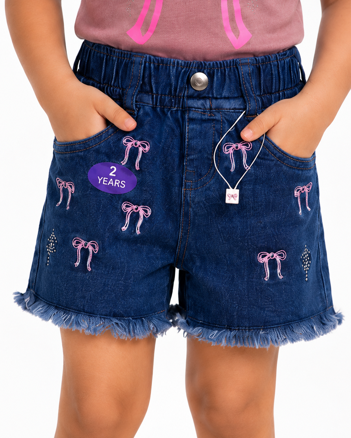 Kids Drop Shoulder T-Shirt & Shorts Set | Onion